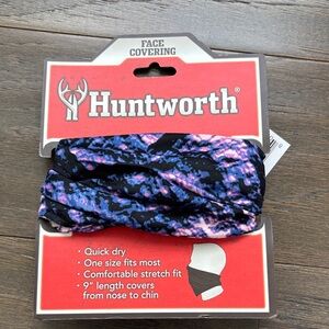 Hintworth Face Covering,quick dry,stretch fit,9” length cover from nose to chin